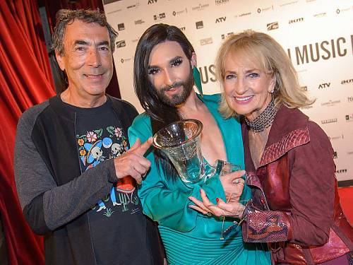 Amadeus Austrian Music Awards mit Hubert von Goisern, Conchita Wurst und Dagmar Koller