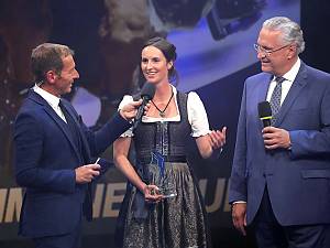 Bayerischer Sportpreis mit Weltmeisterin Simone Blum